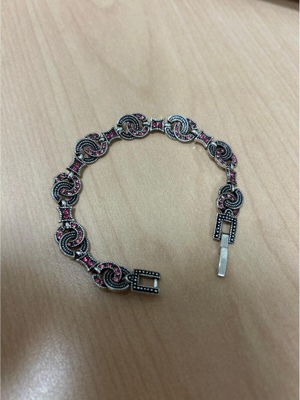 Rapturous Romance Costume Marcasite Bracelet